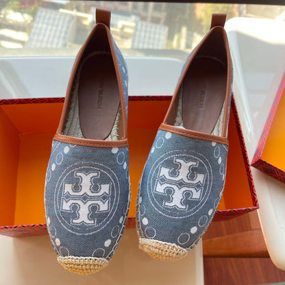 TB TMonogram new arrival women shoes heels 2 cm