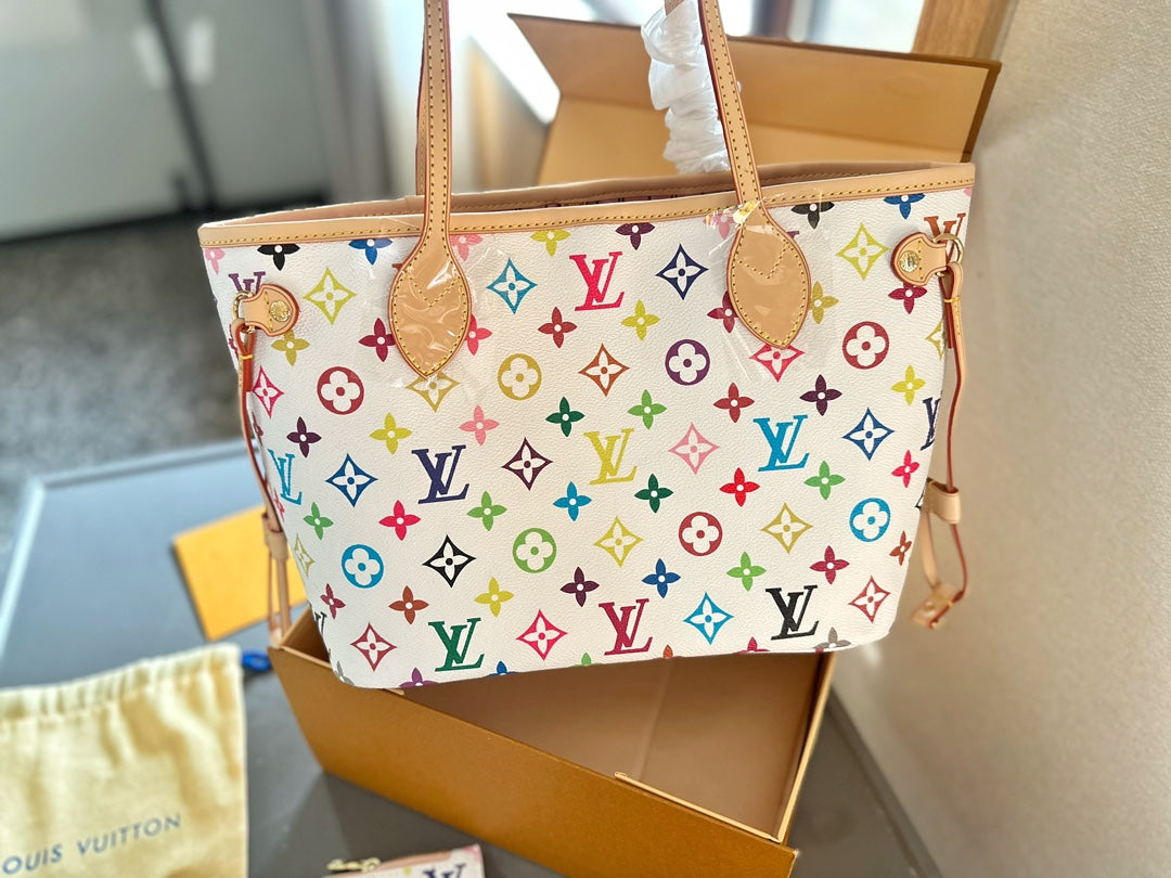 L  Neverfull new arrival tote bag size; 28 cm