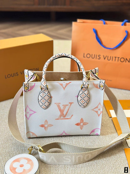 Louis new arrival onthego bag size: 25cm