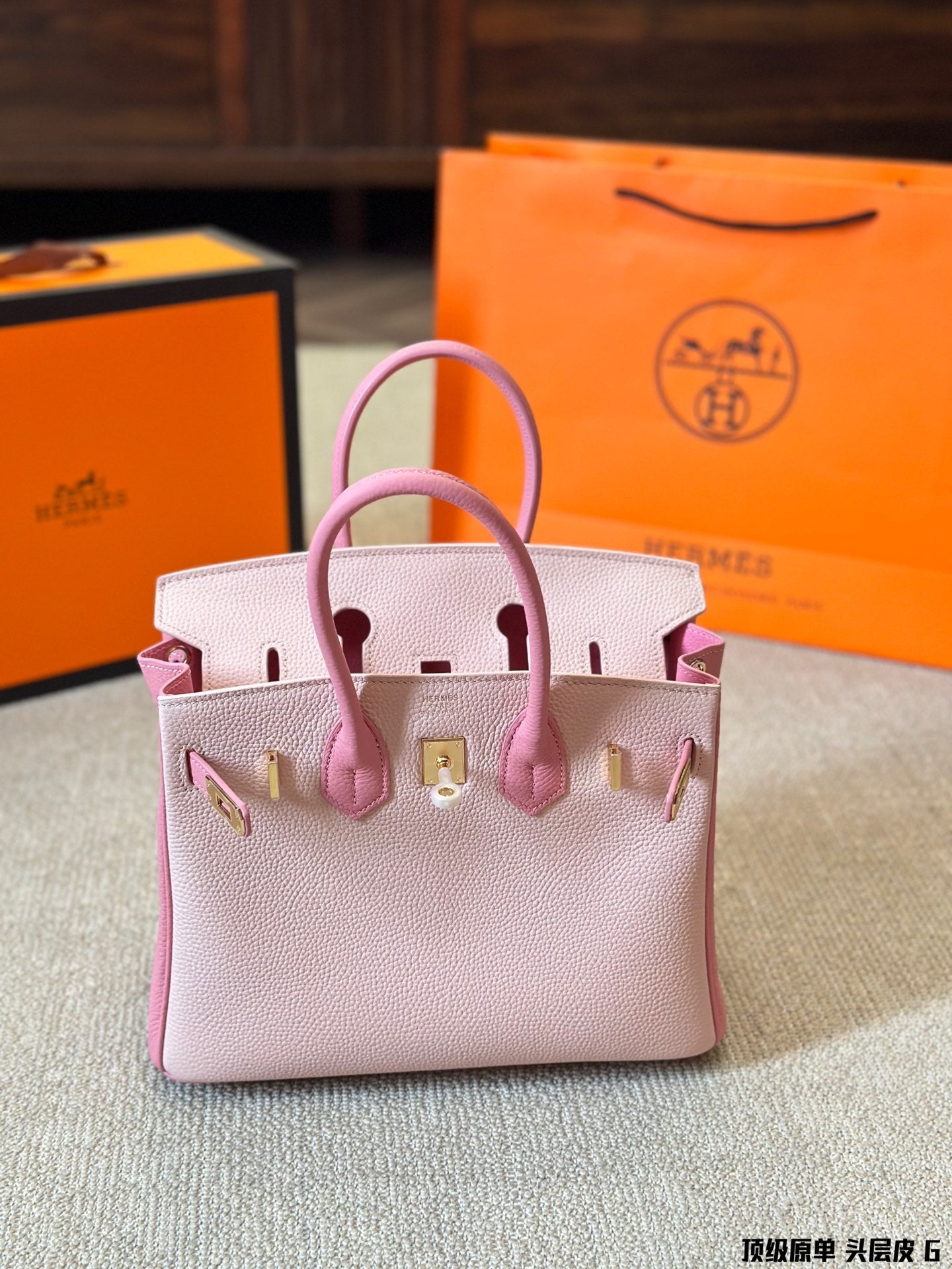 H new arrival Birkin bag Togo leather