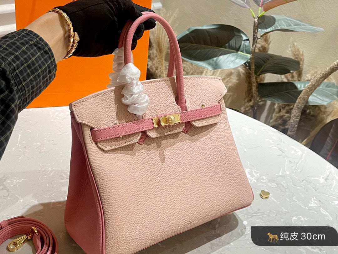 H new arrival Birkin bag Togo leather 02