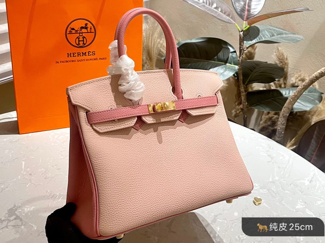 H new arrival Birkin bag Togo leather 02