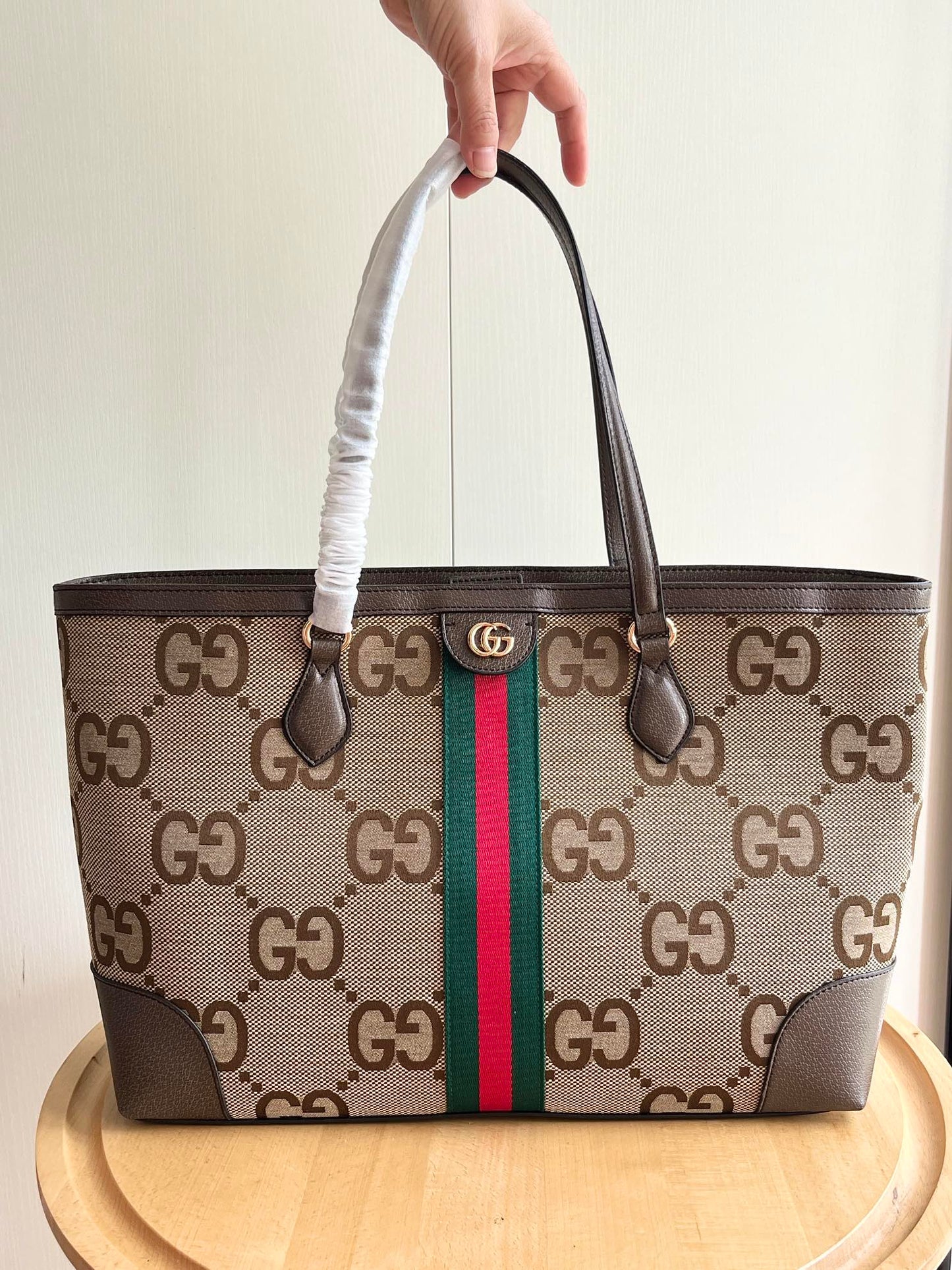 GG ophidia tote bag size: 38-28-14cm