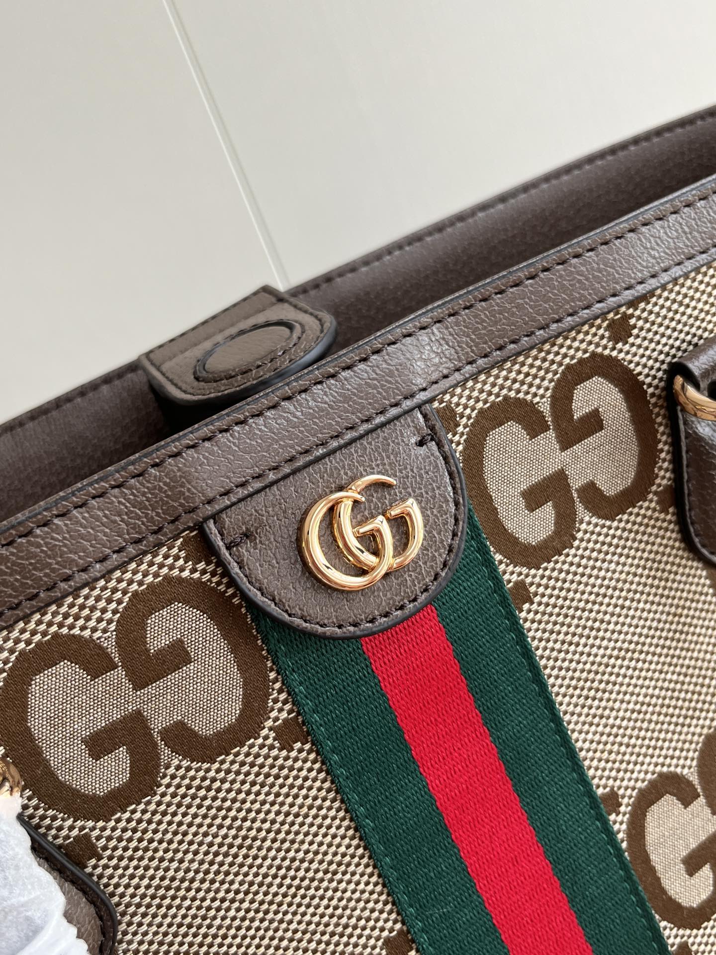 GG ophidia tote bag size: 38-28-14cm