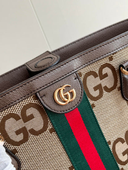 GG ophidia tote bag size: 38-28-14cm
