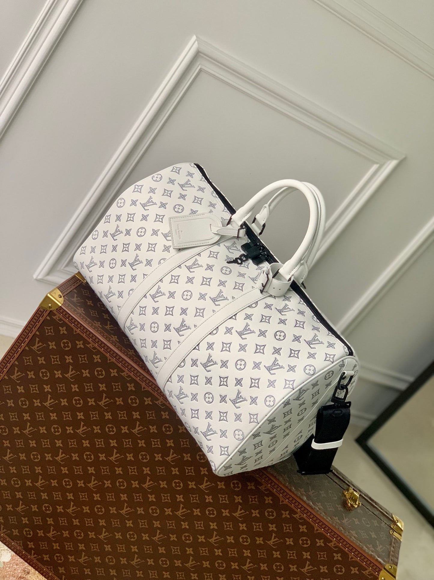 Louis M24954 KEEPALL BANDOULIÈRE 50 bag size: 50*29*23 cm