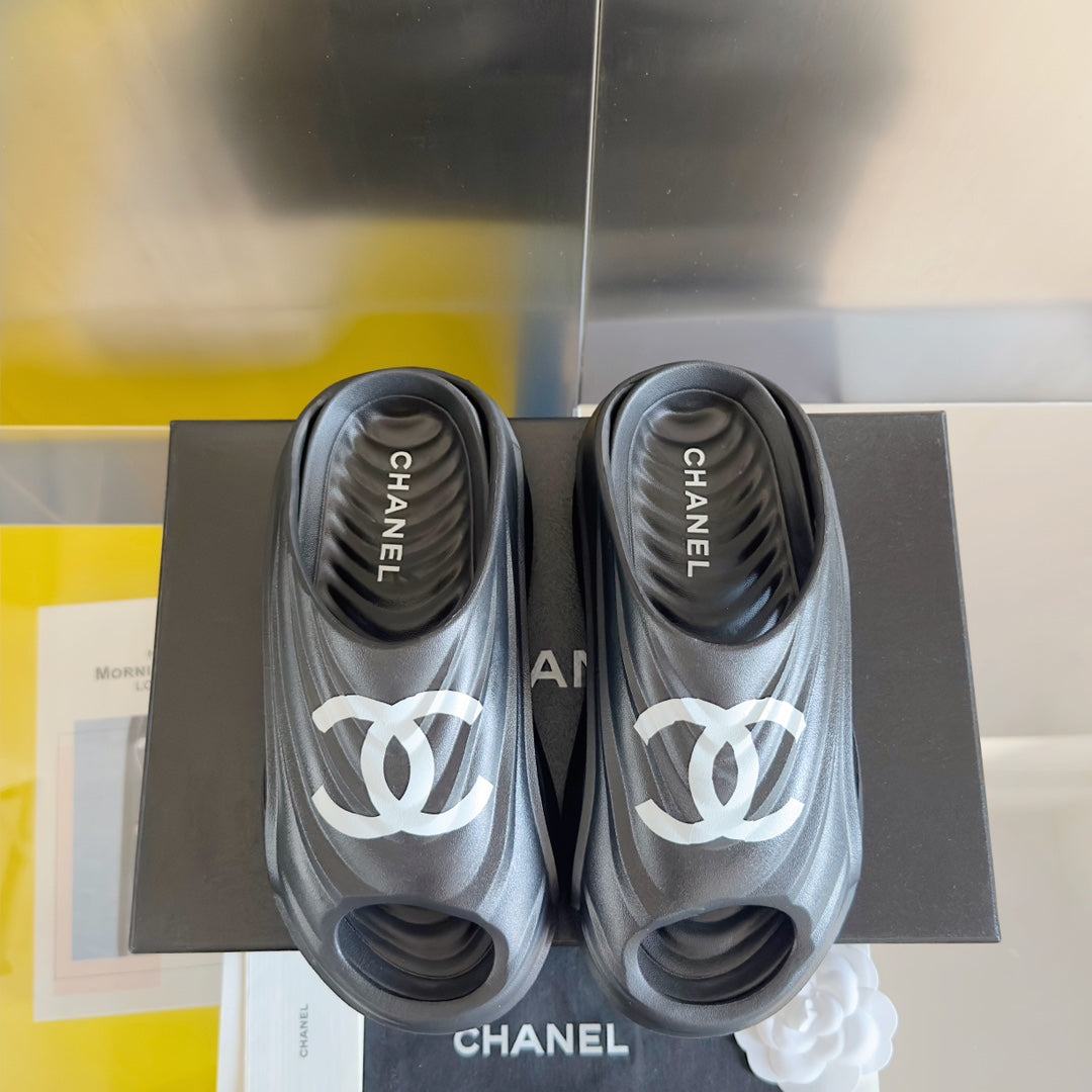 CC new arrival men and women 01 slippers heels 4.5 cm