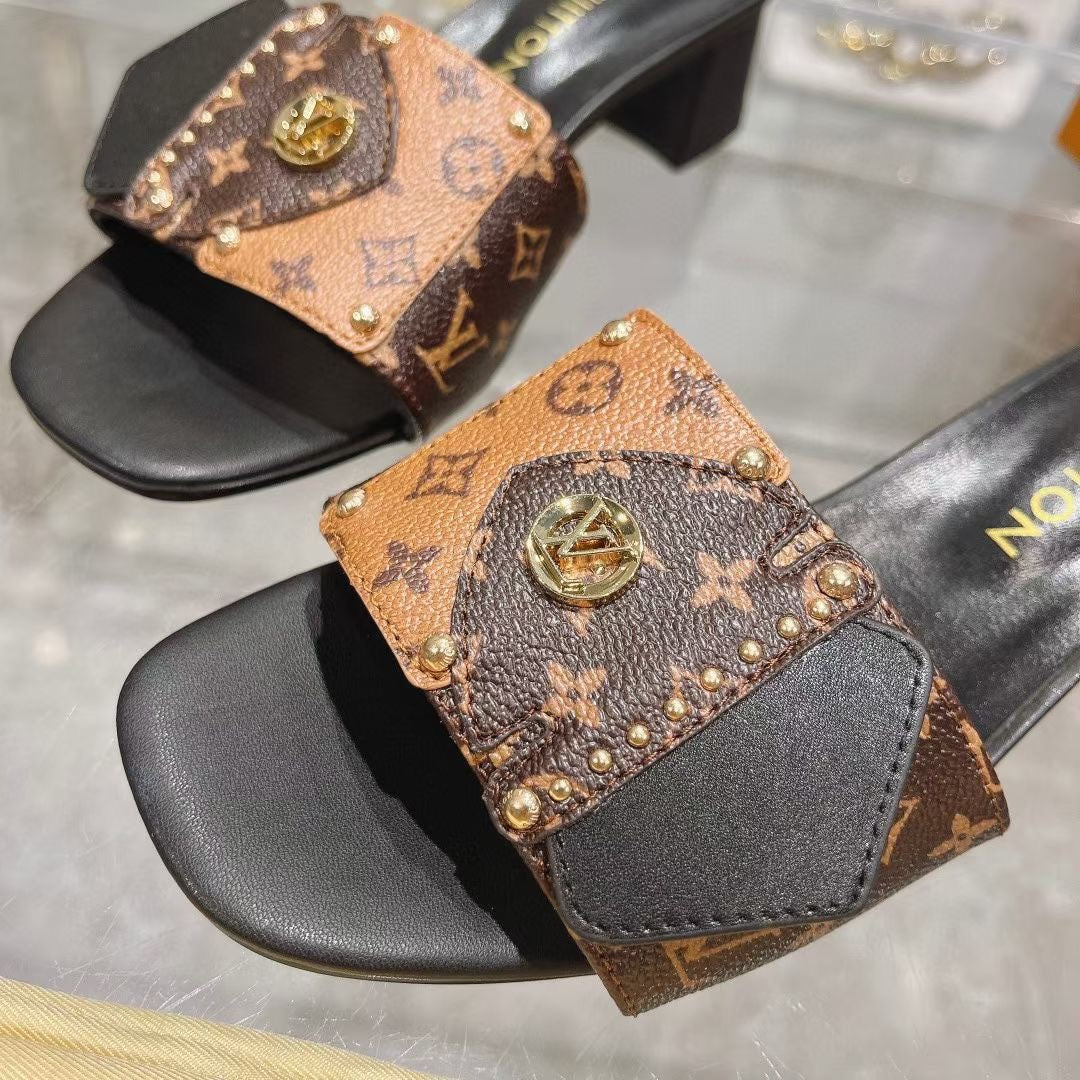Louis 2024 new arrival women slippers 01