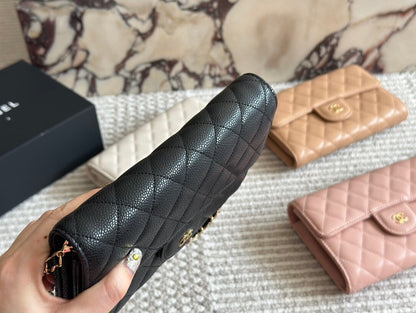 Cc new arrival woc caviar leather bag size: 20cm