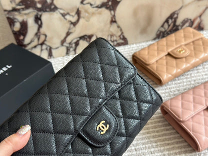 Cc new arrival woc caviar leather bag size: 20cm