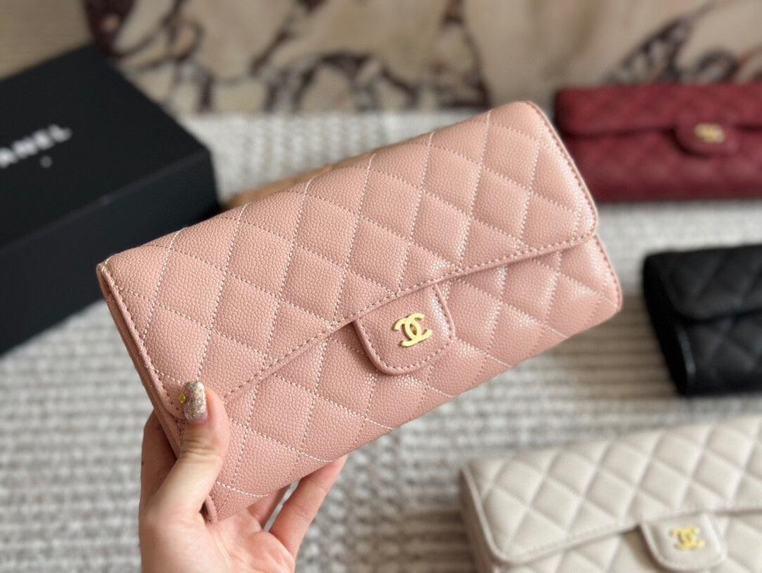 Cc new arrival woc caviar leather bag size: 22cm