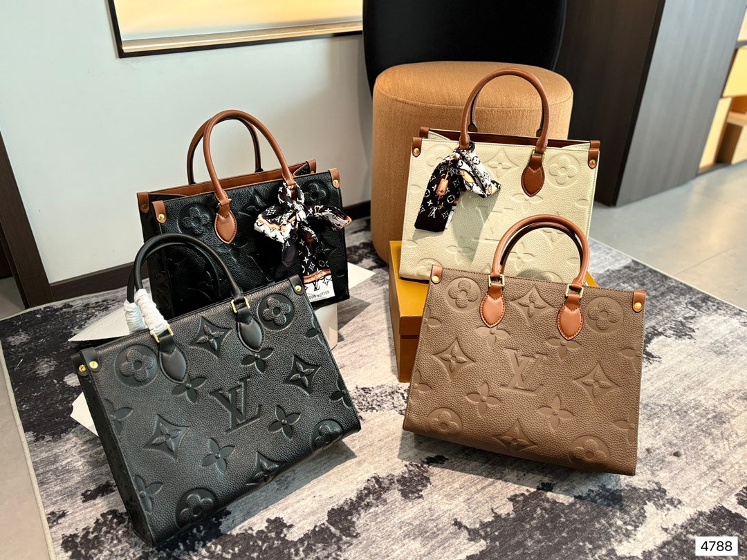 Louis new arrival onthego Monogram Empreinte bag size: 34 cm