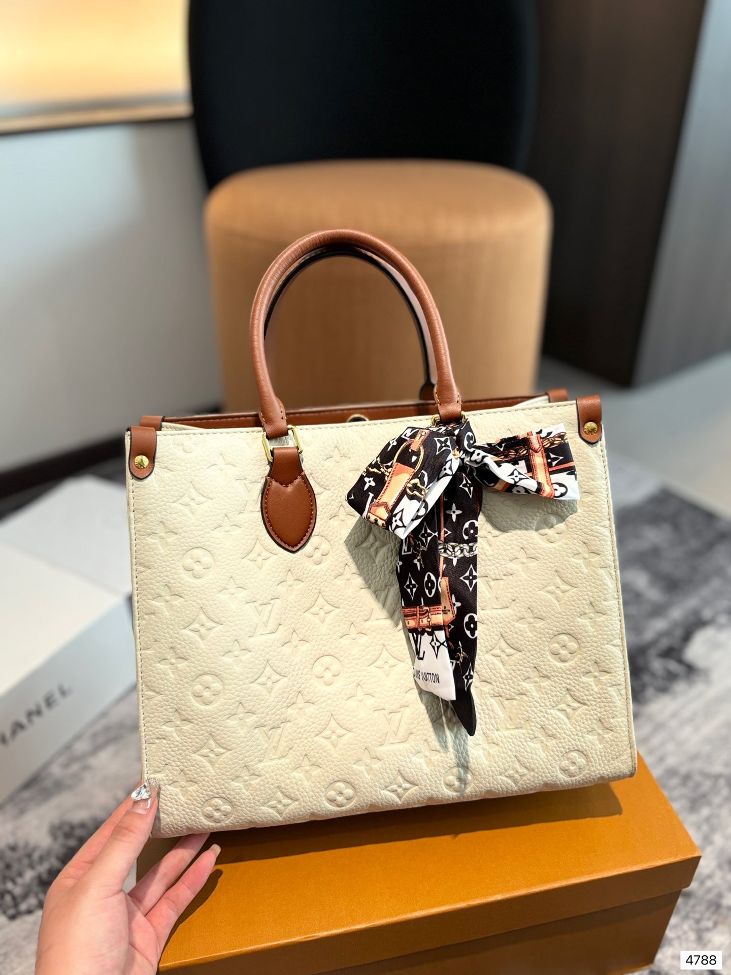 Louis new arrival onthego Monogram Empreinte bag size: 34 cm