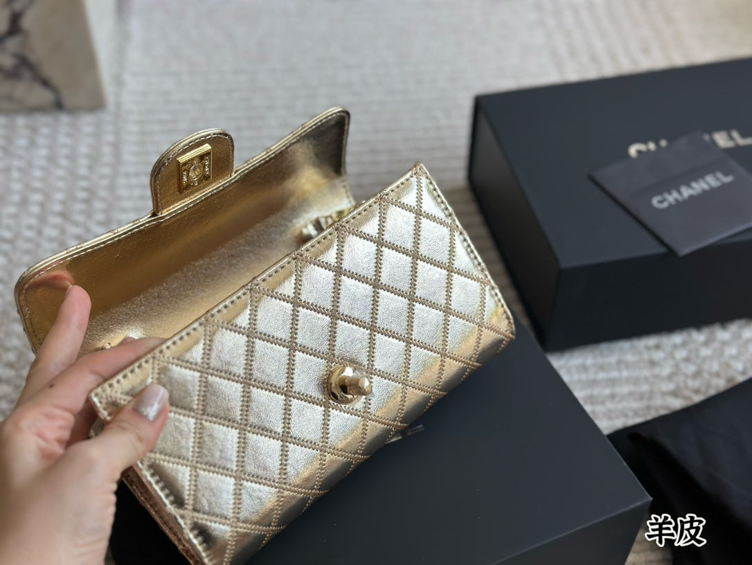 Cc new arrival woc chain bag size: 19cm
