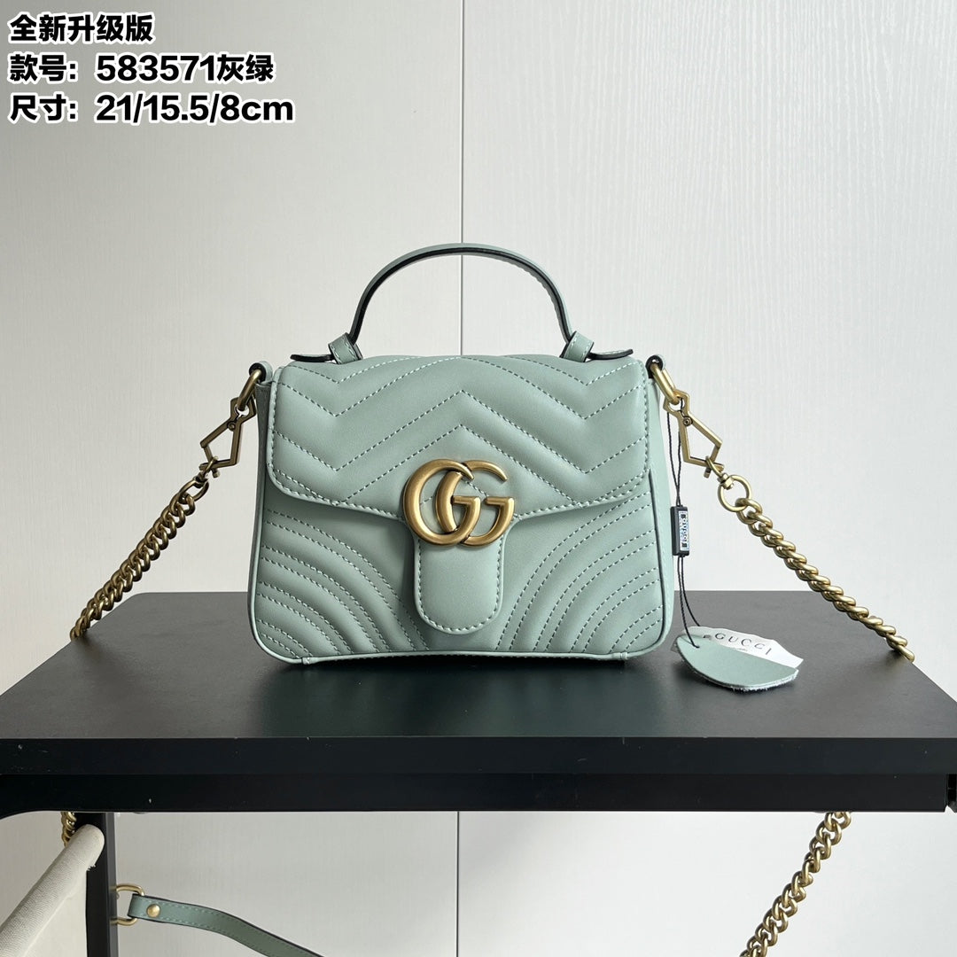 GG Marmont mini new arrival bag size: 21*15.5*8cm