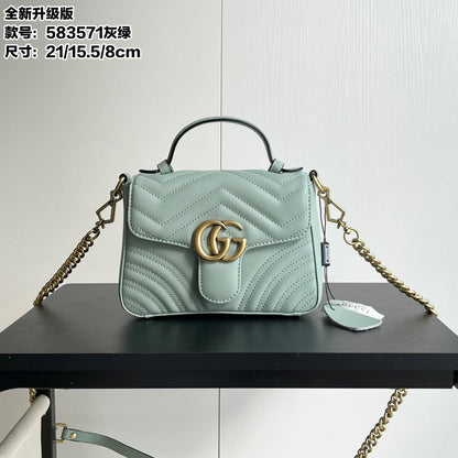 GG Marmont mini new arrival bag size: 21*15.5*8cm