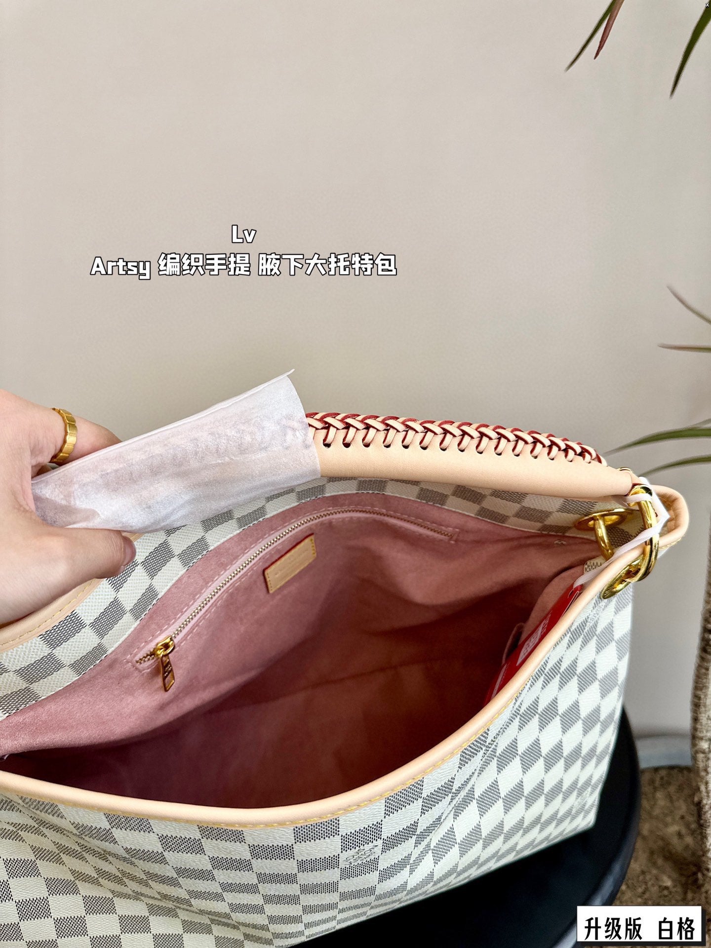 Louis new arrival Artsy tote bag size: 41x32x22cm