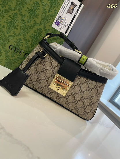 GG new arrival Padlock bag size: 25*13cm