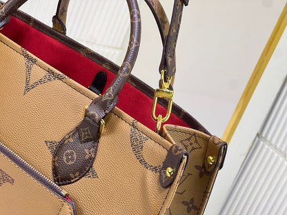 Louis new arrival OnTheGo Voyage bag size: 35 cm