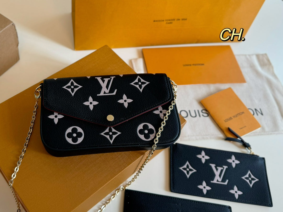 Louis new arrival bag wallet size: 22×13 cm