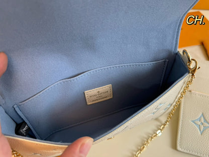 Louis new arrival bag wallet size: 22×13 cm