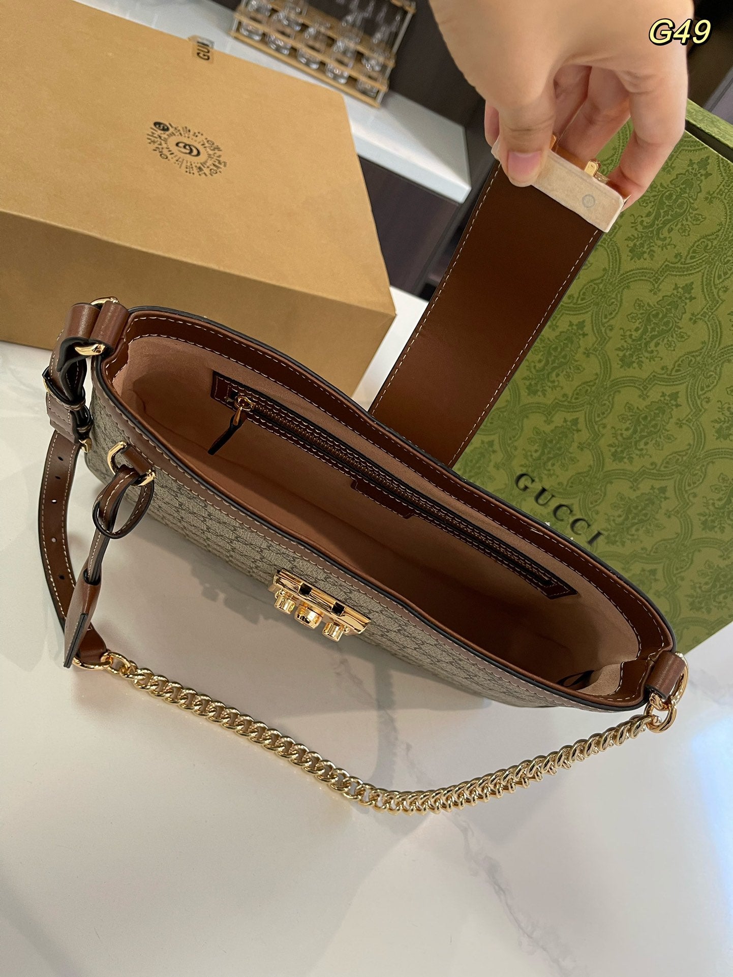 GG Padlock new arrival bag size: 31*22cm