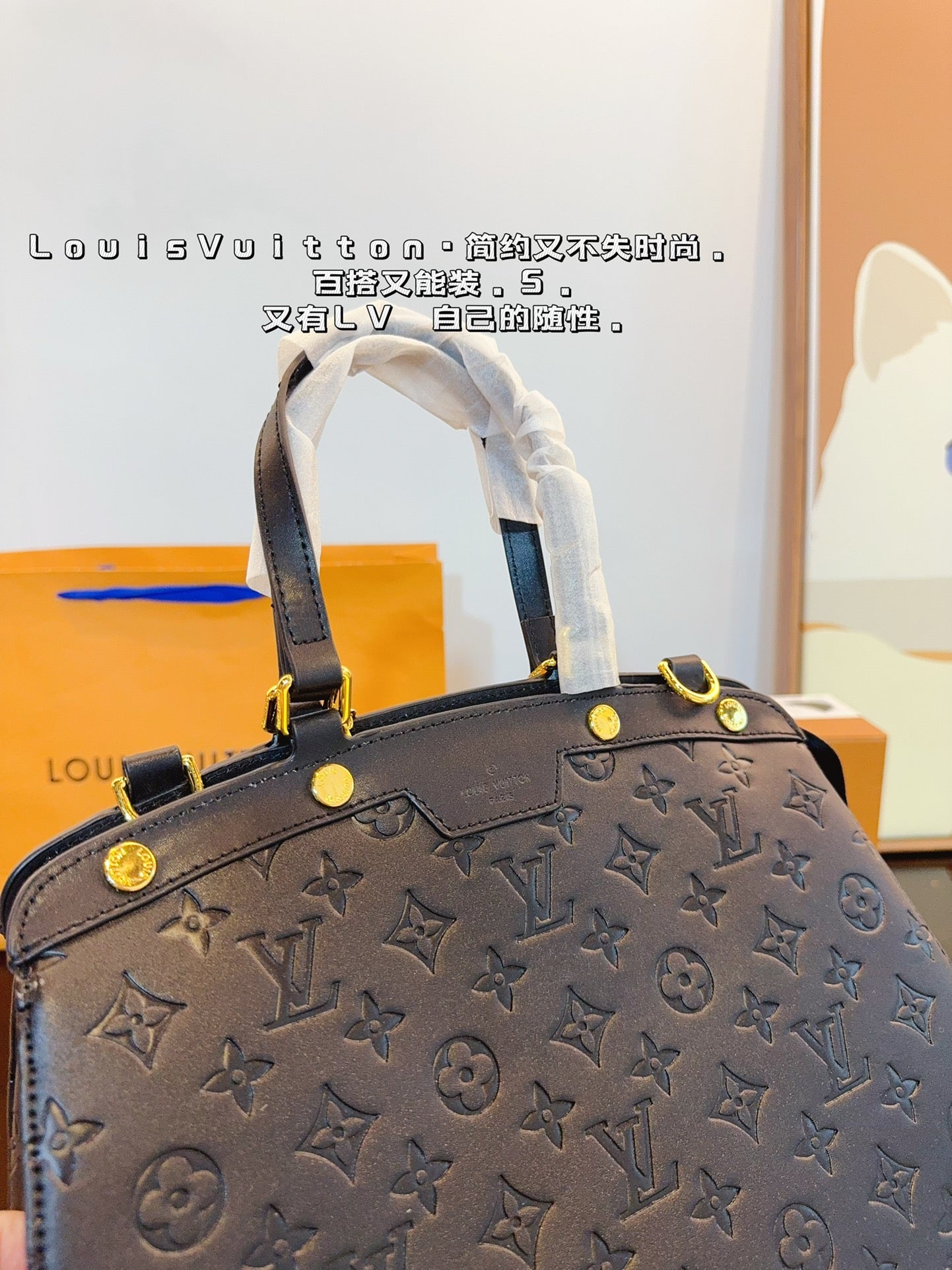 Louis new arrival Montaigne bag size:  33*12*23cm