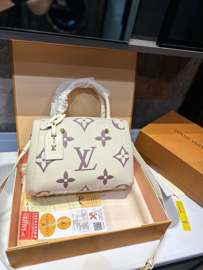 Louis 2024 new arrival Montaigne bag size: 28 * 20 cm