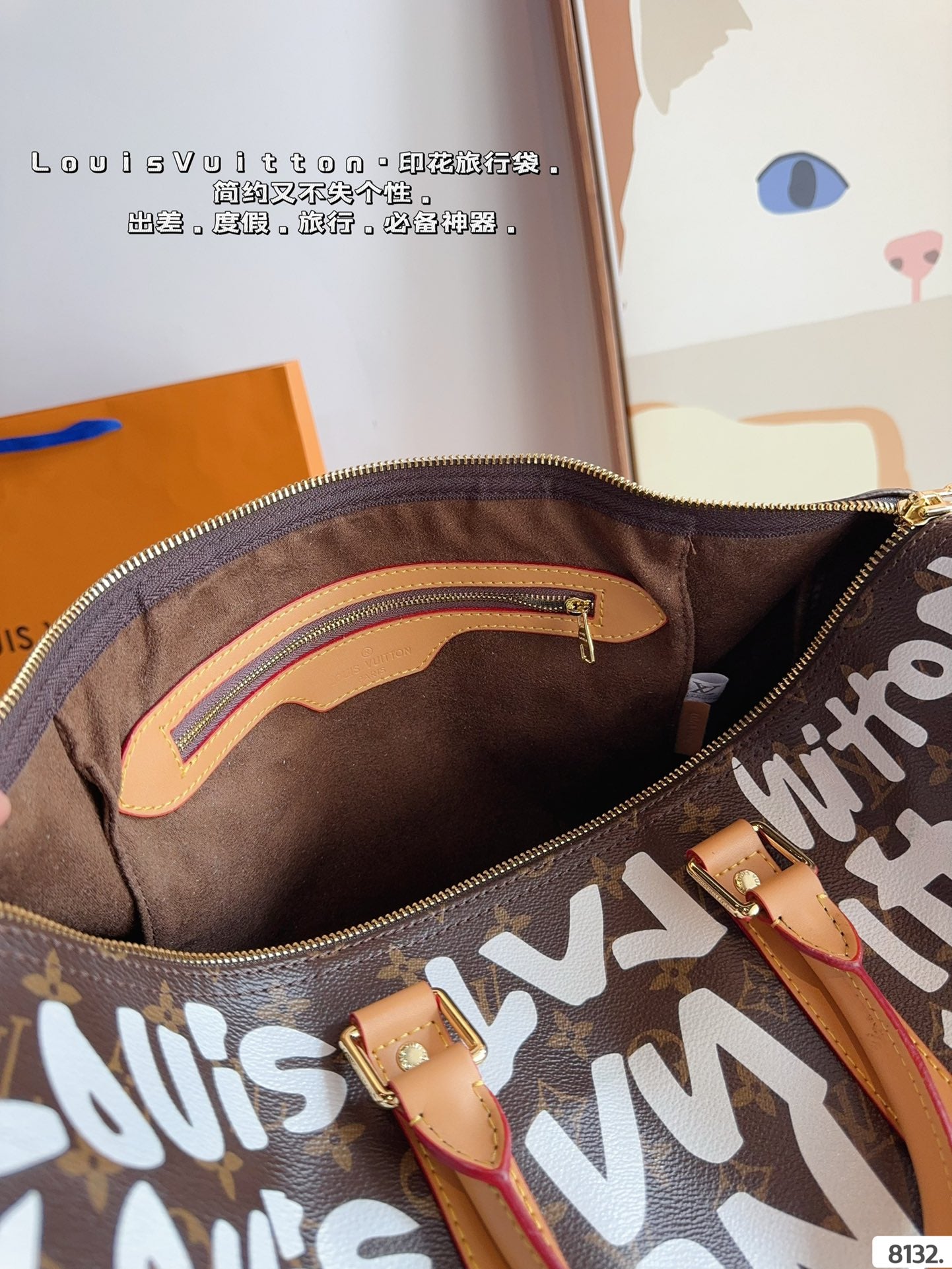 Louis new arrival keepall bag size: 45*22*27 cm