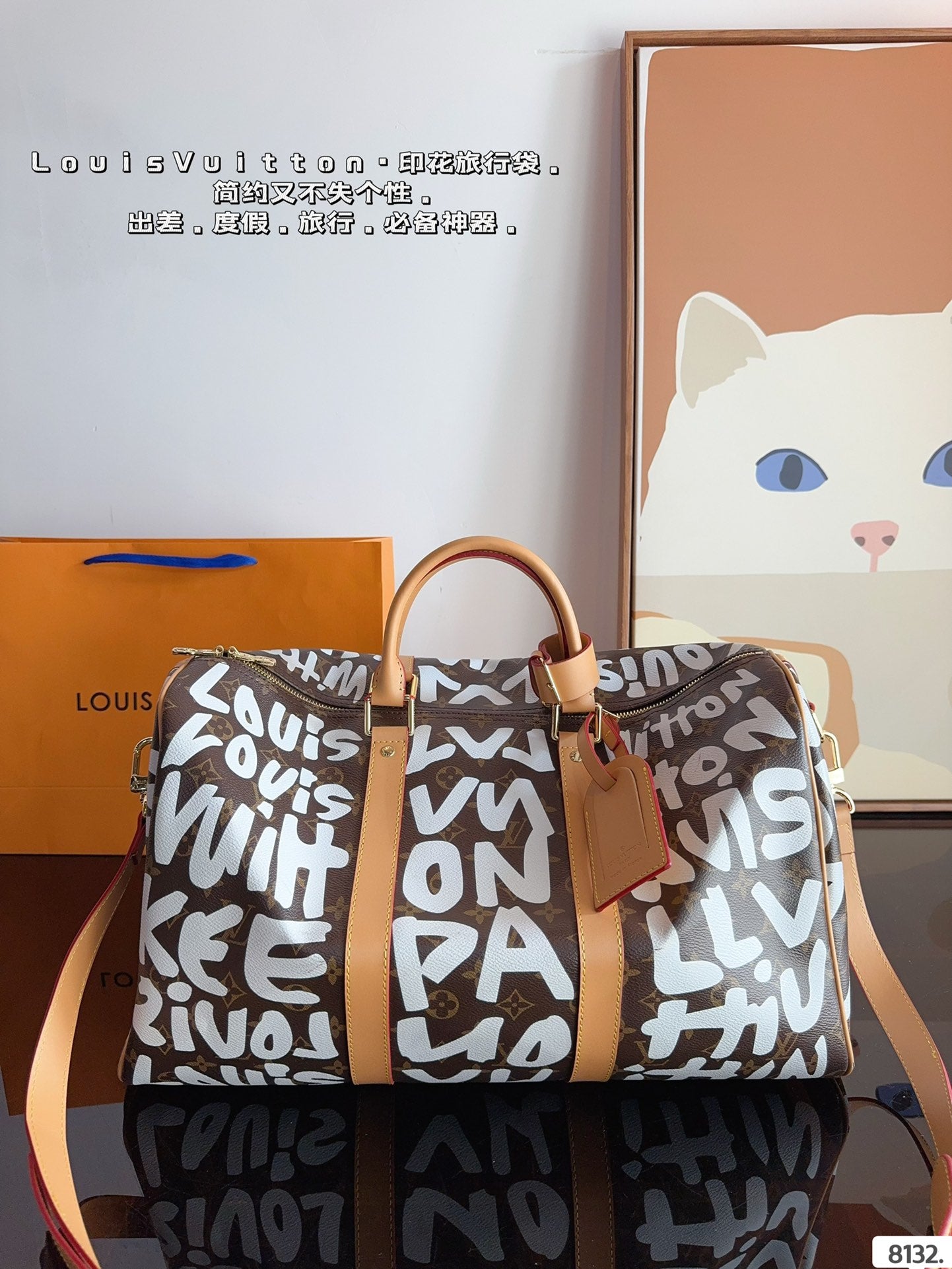 Louis new arrival keepall bag size: 45*22*27 cm