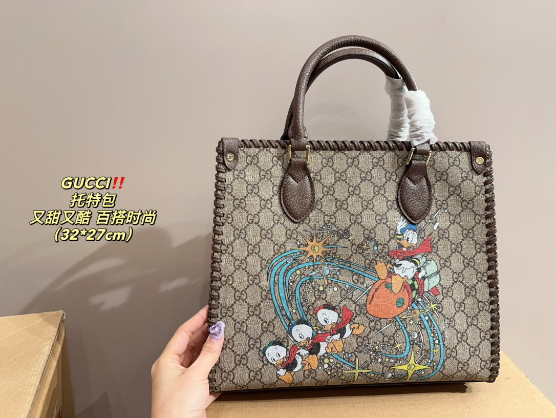 GG new arrival tote bag size: 32*27 cm