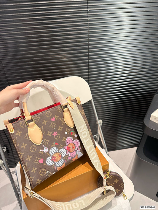 Louis new arrival onthego tote bag size: 25*20 cm