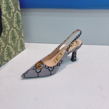 gg new arrival women shoes 0010 heels 7 cm