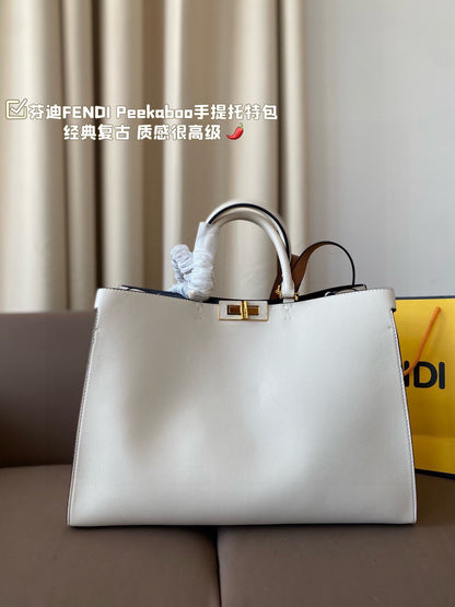 Fen new arrival Peekaboo tote bag size: 42*28 cm