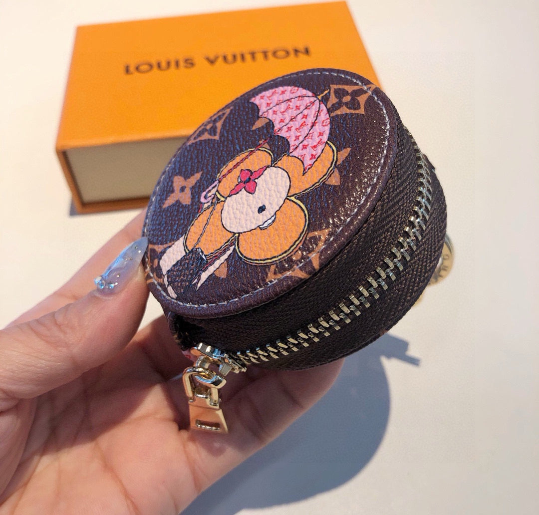 Louis new arrival coin earphone bag