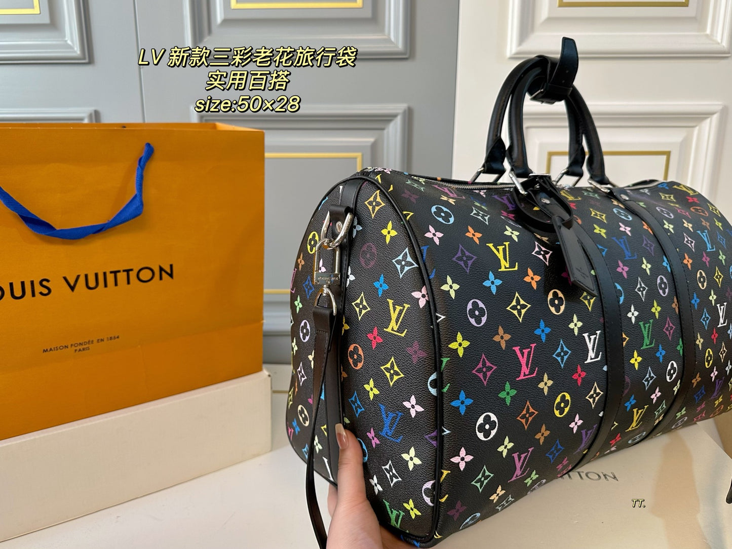 Louis new arrival keepall bag 0010 size: 50 *28 cm