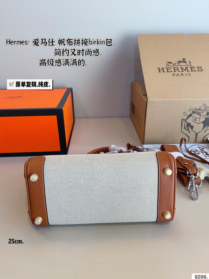H new arrival birkin bag two colors size:25*12*18cm