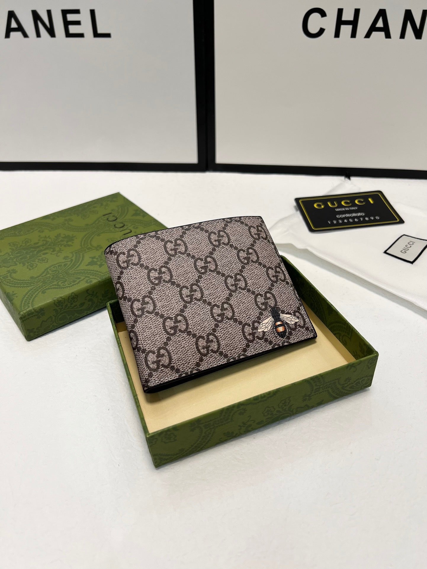 Gg new arrival wallet 451268 size:11*10 cm