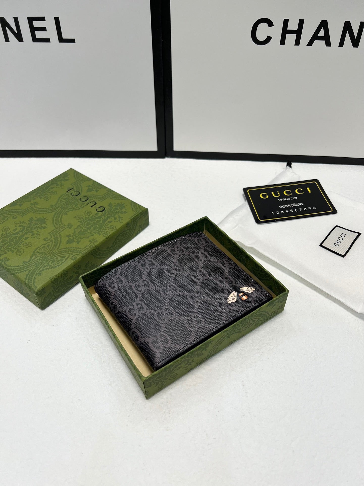Gg new arrival wallet 451268 size:11*10 cm