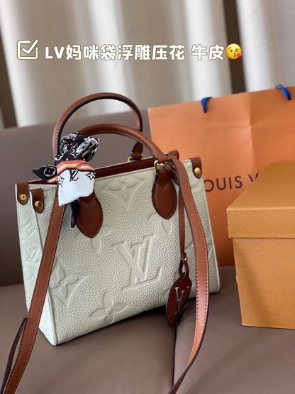 Louis new arrival onthego tote bag size: 25*20 cm