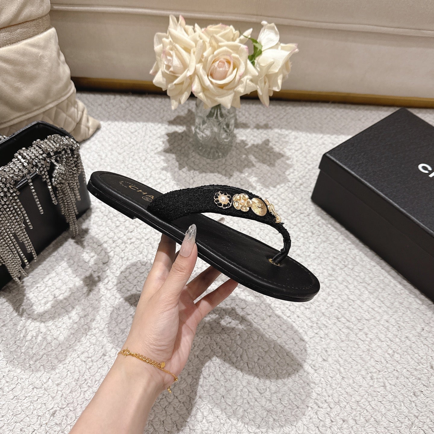 CC new arrival women summer slippers 009