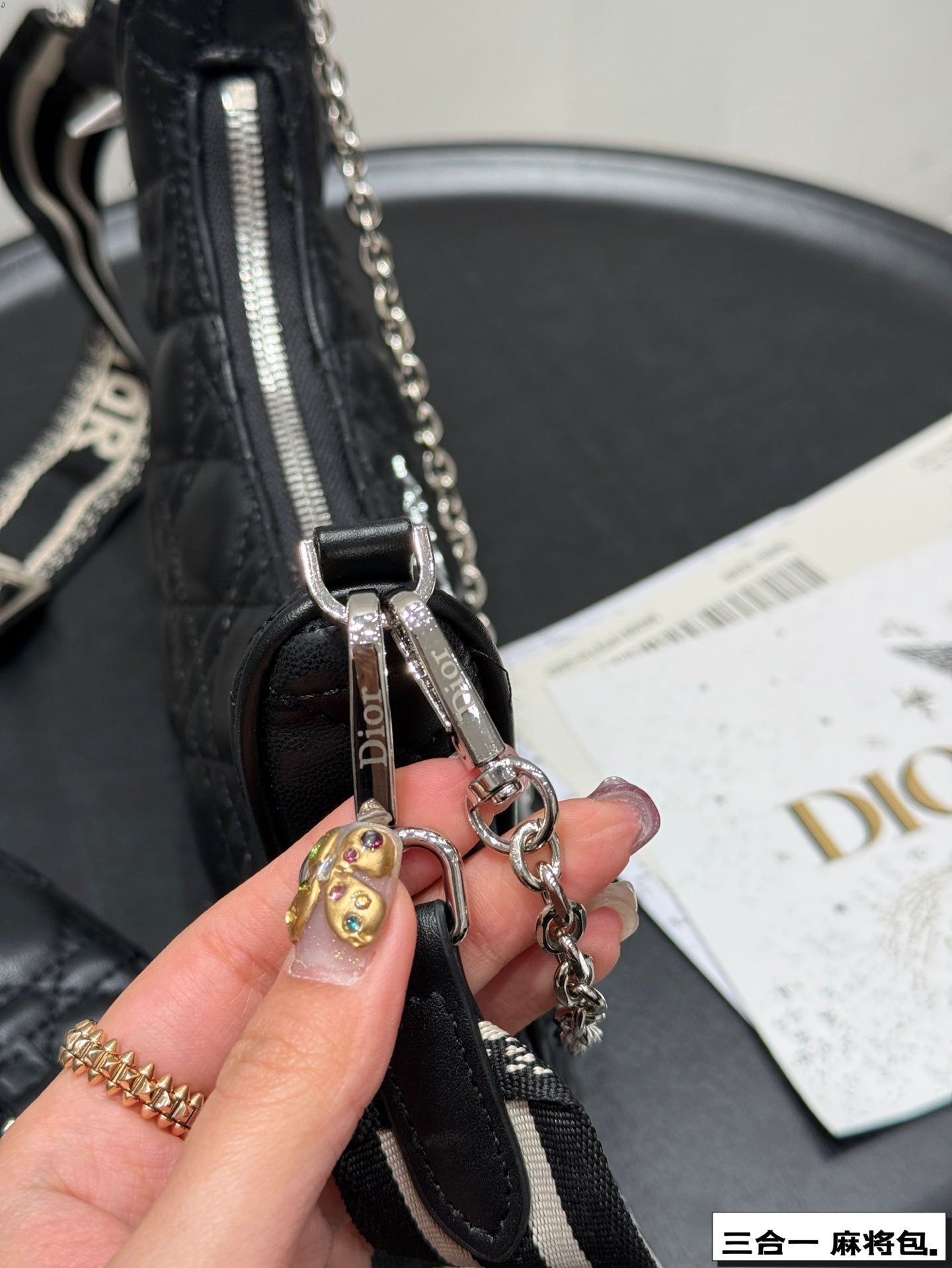 D new arrival chain hobo bag size: 23*17 cm