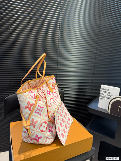 Louis new arrival neverfull tote bag size: 32*29 cm