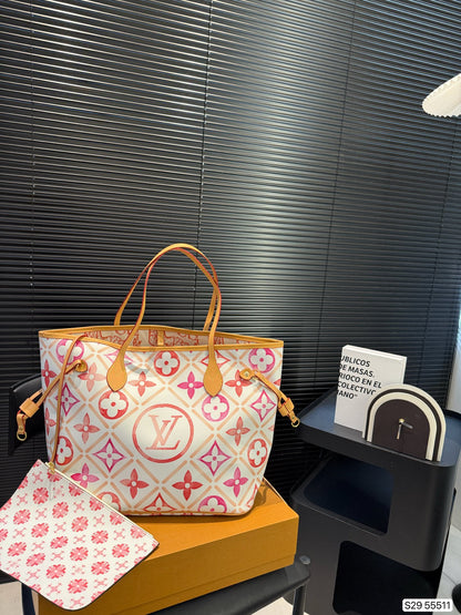 Louis new arrival neverfull tote bag size: 32*29 cm