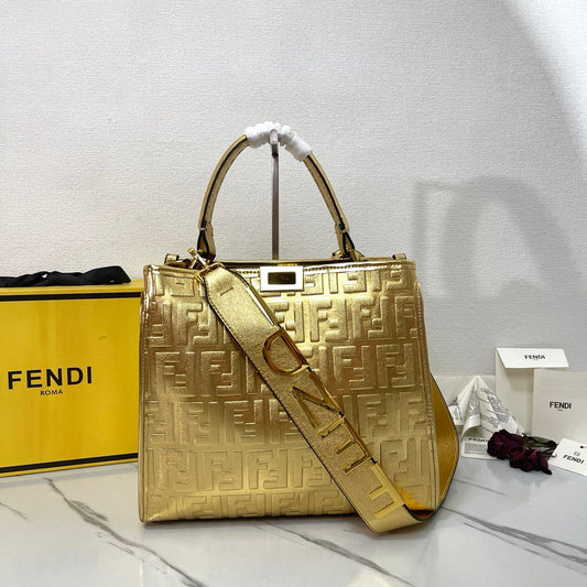 Fen new arrival perkaboo tote bag 006 size: 30 cm