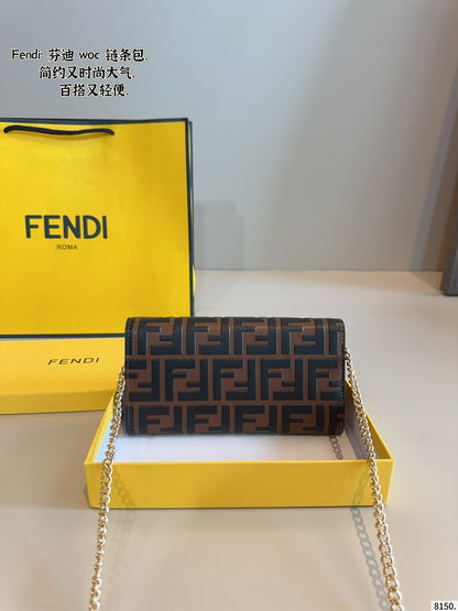 Fen new arrival vintage chain bag size:19*2*10.cm