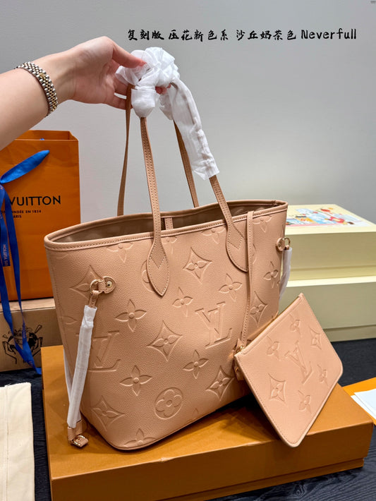 Louis new arrival 25ss neverfull bag size:33*28 cm