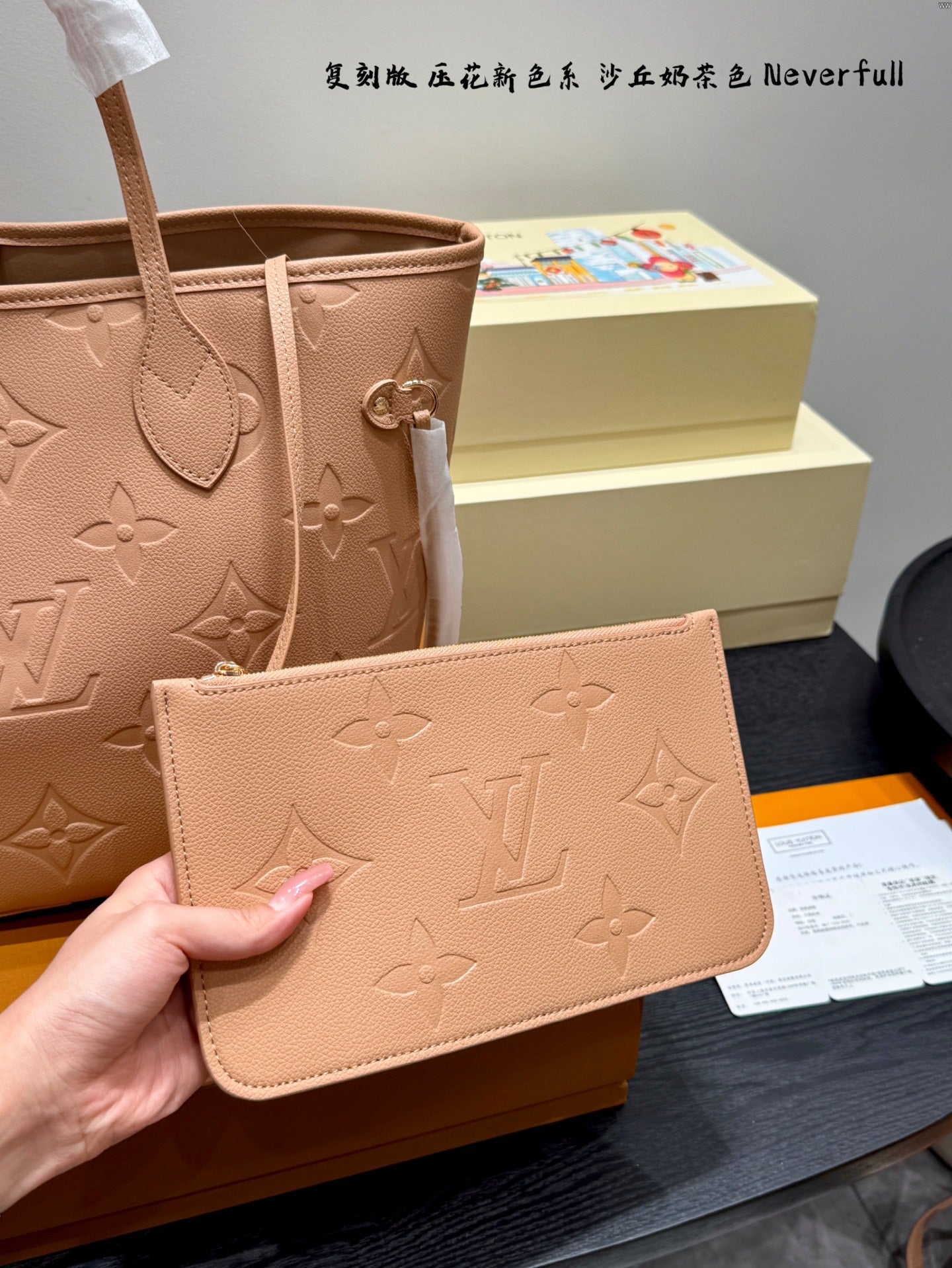 Louis new arrival 25ss neverfull bag size:33*28 cm