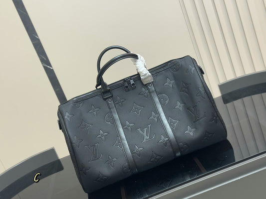Louis new arrival black Keepall bag size: 50 cm