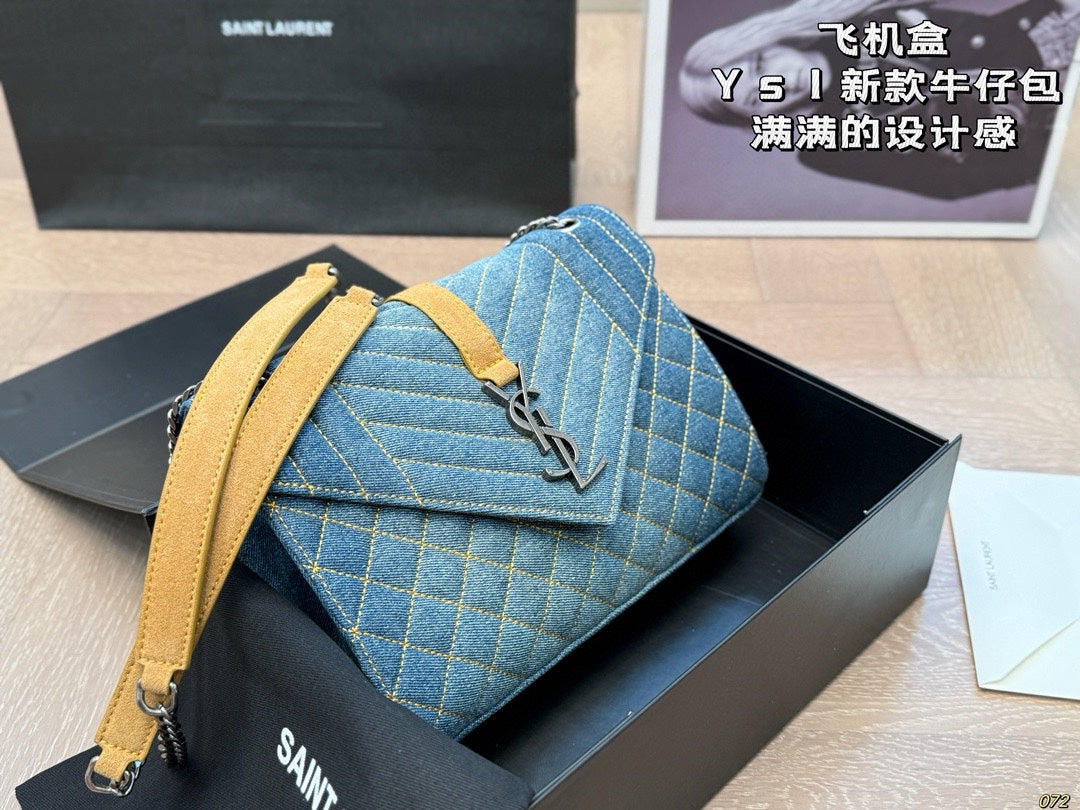 Y new arrrival denim bag size:24 * 17 cm